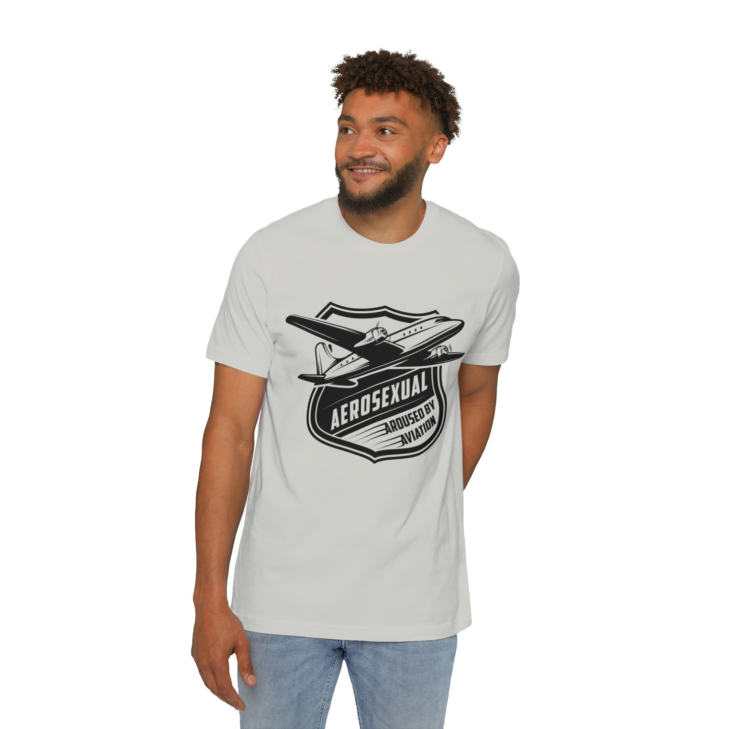 Aerosexual USA-Made Unisex Short-Sleeve Jersey T-Shirt