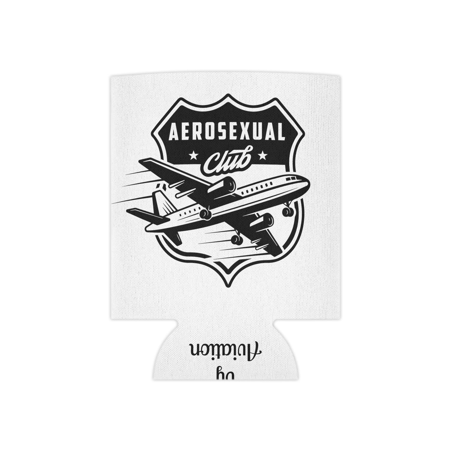 Aerosexual Club soft can sleeve (white)