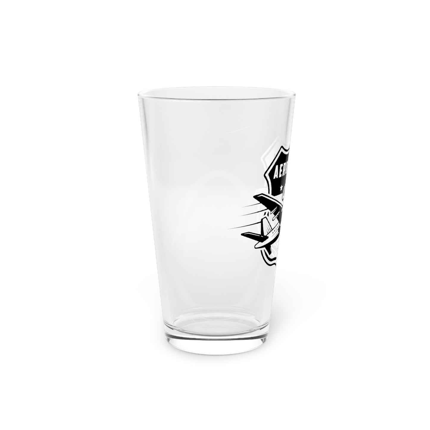 Aerosexual Club Pint Glass, 16oz