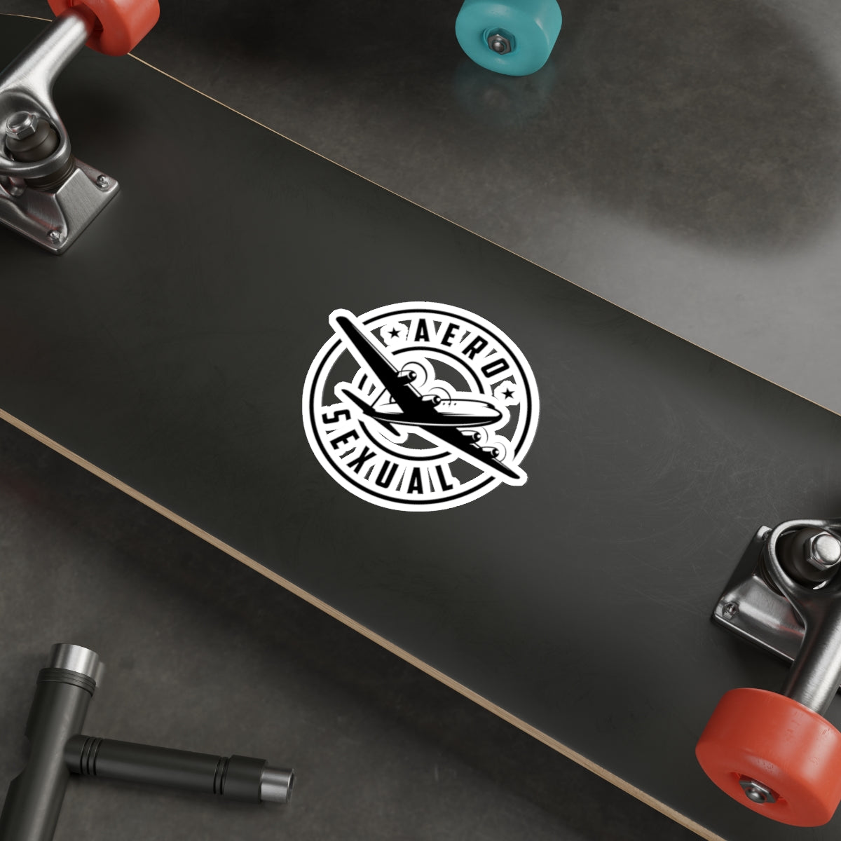 Aerosexual Die-Cut Sticker