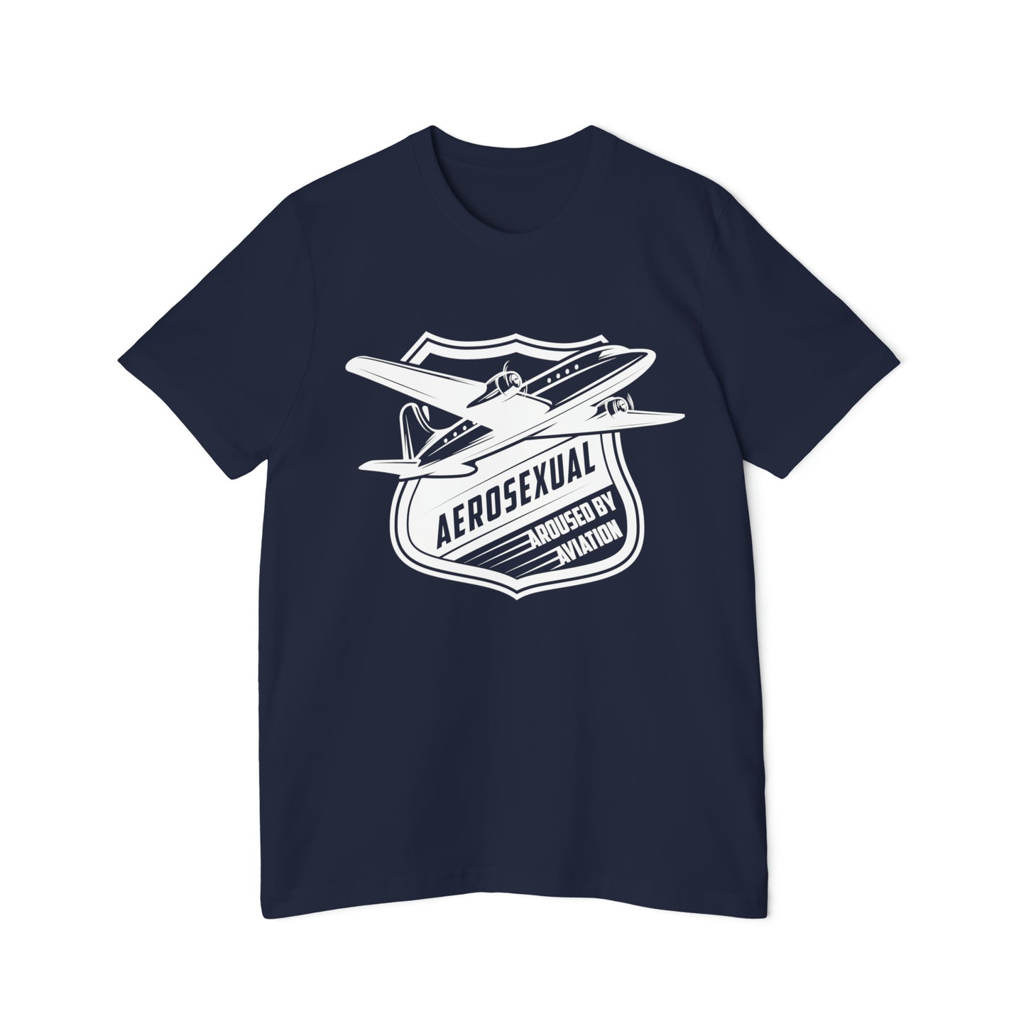 Aerosexual USA-Made Unisex Short-Sleeve Jersey T-Shirt