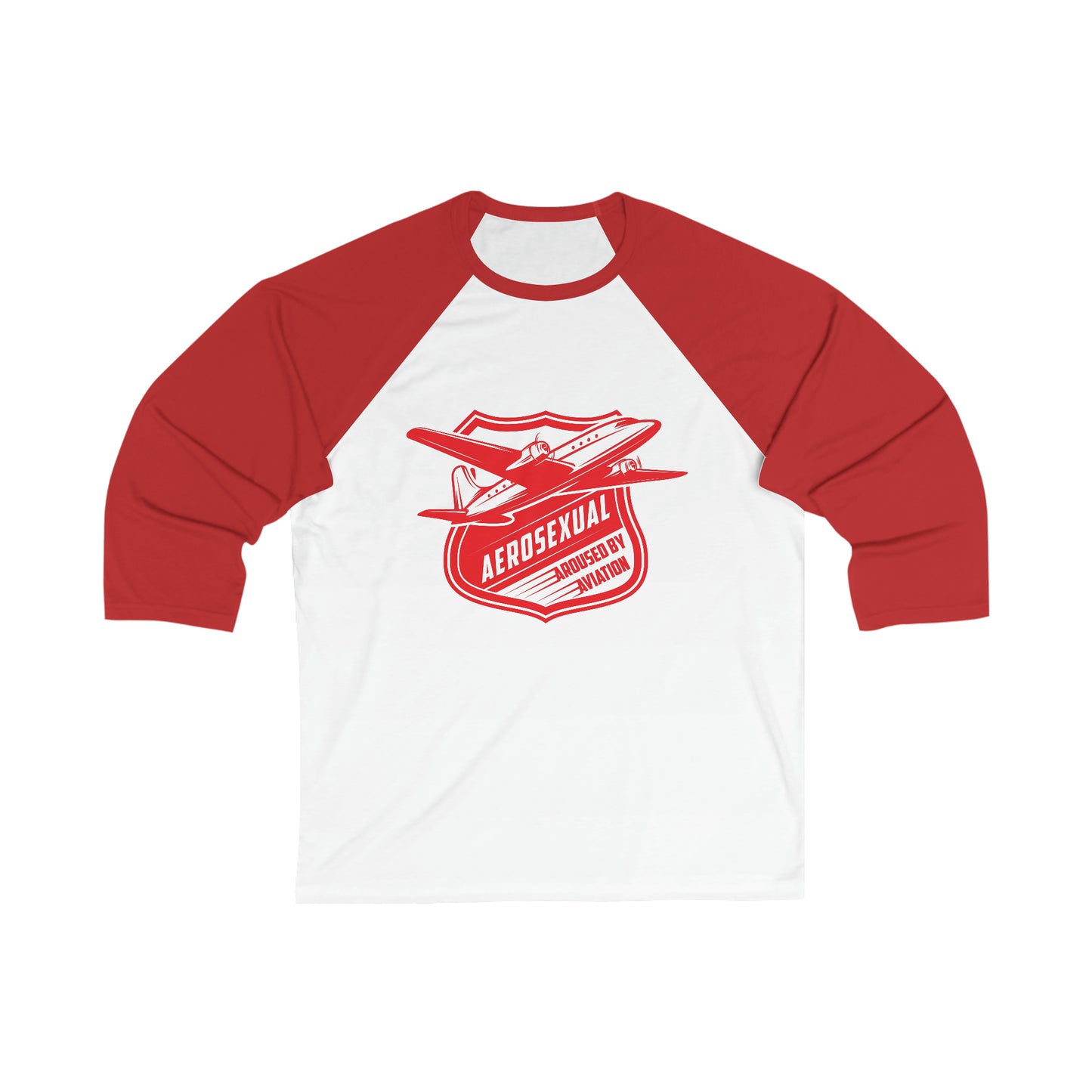 Aerosexual Women's Baseball Tee