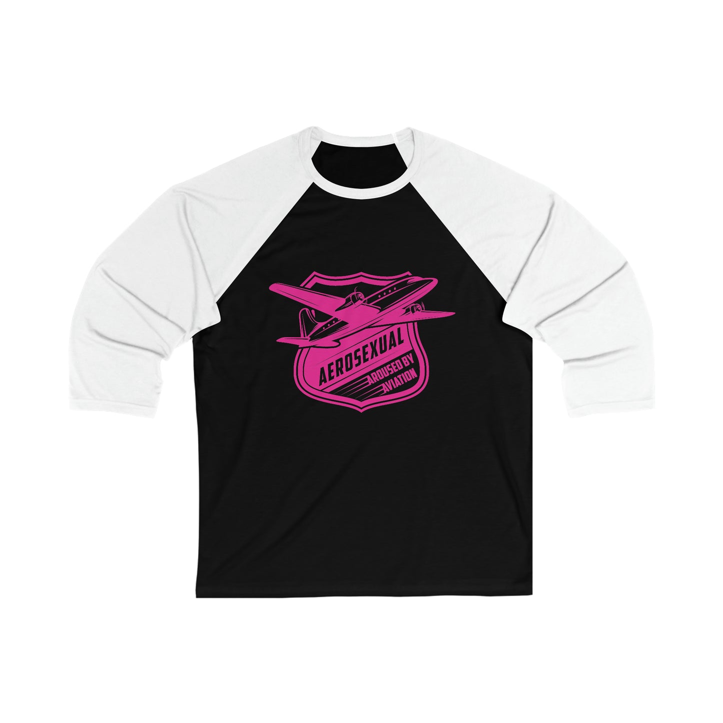 Aerosexual Women's Baseball Tee