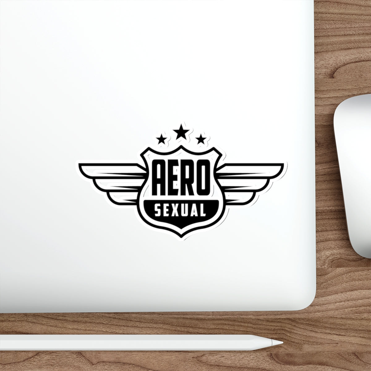 Aerosexul Wings Die-Cut Sticker