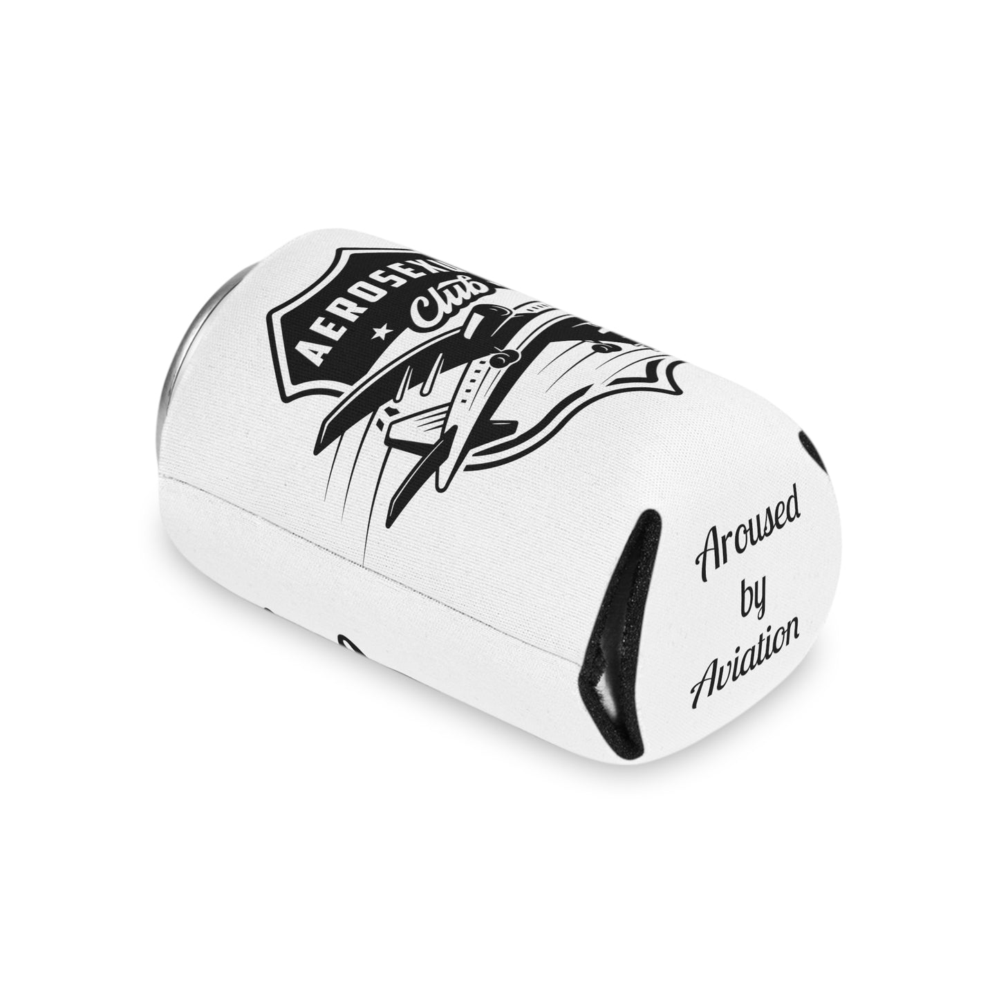 Aerosexual Club soft can sleeve (white)