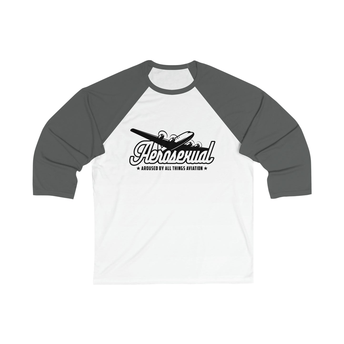 Aerosexual Women's Baseball Tee