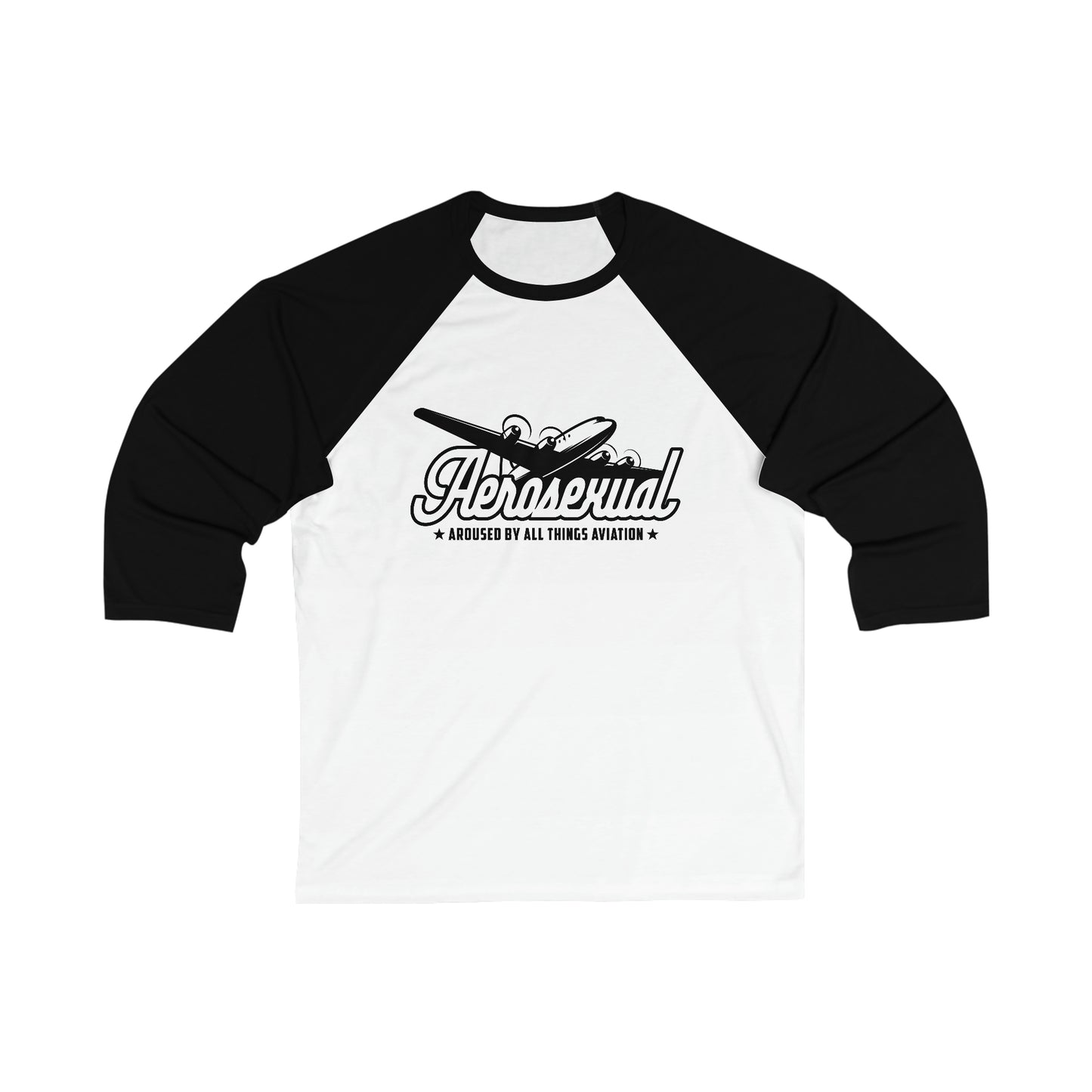 Aerosexual Women's Baseball Tee