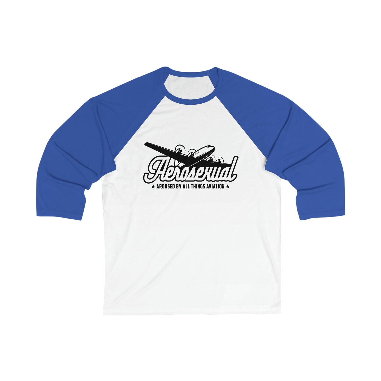 Aerosexual Women's Baseball Tee