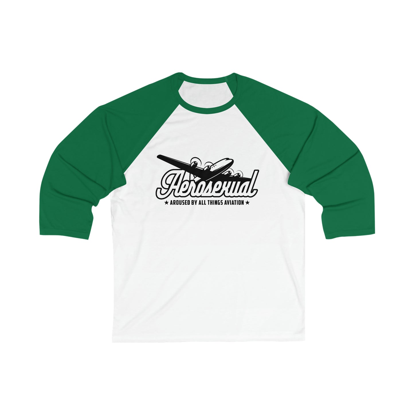 Aerosexual Women's Baseball Tee