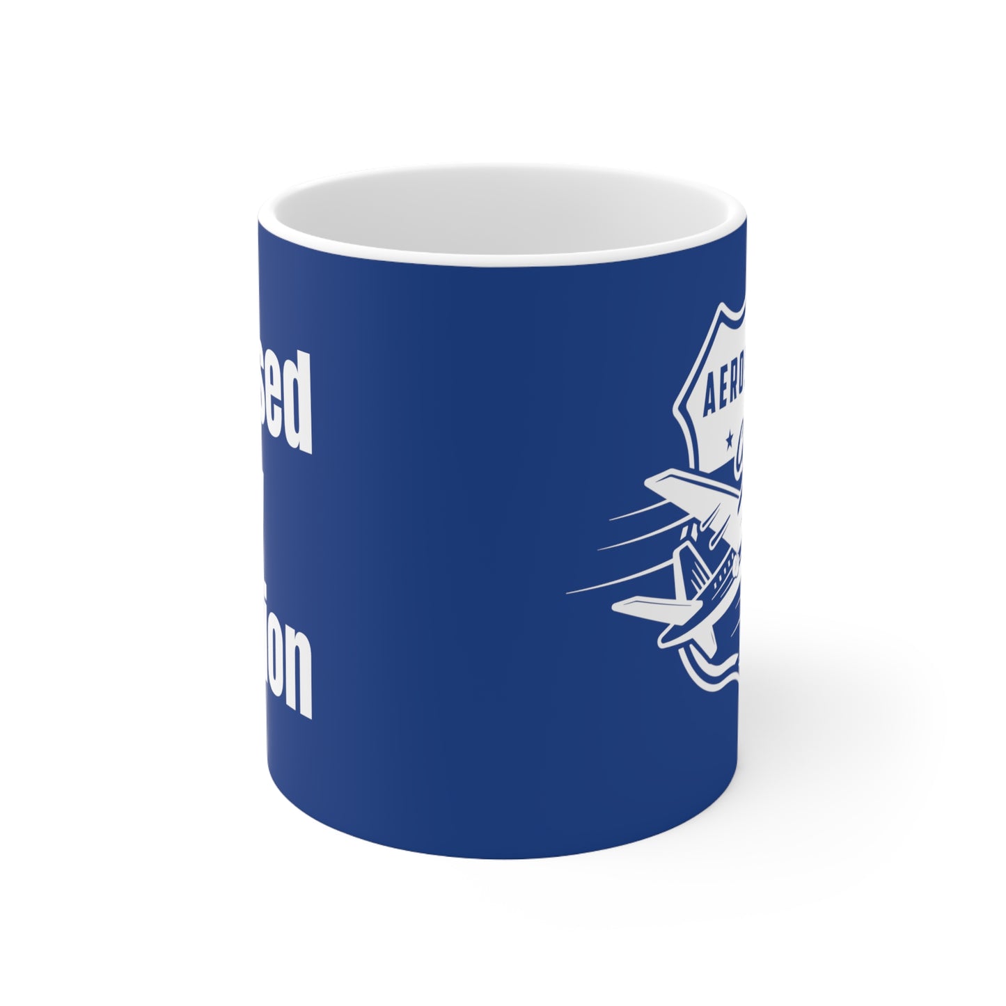 Aerosexual Club Coffee Cup Dark Blue, 11oz