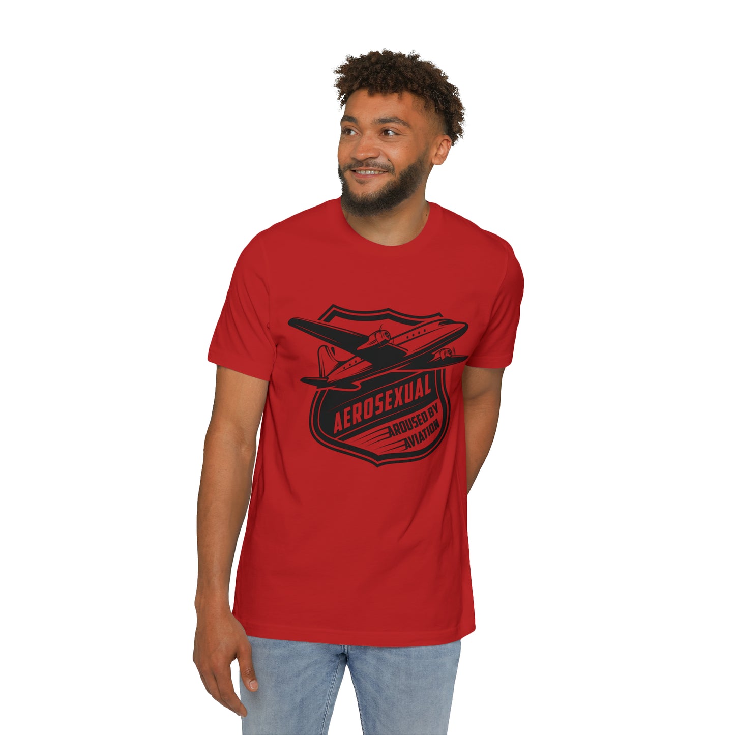 Aerosexual USA-Made Unisex Short-Sleeve Jersey T-Shirt
