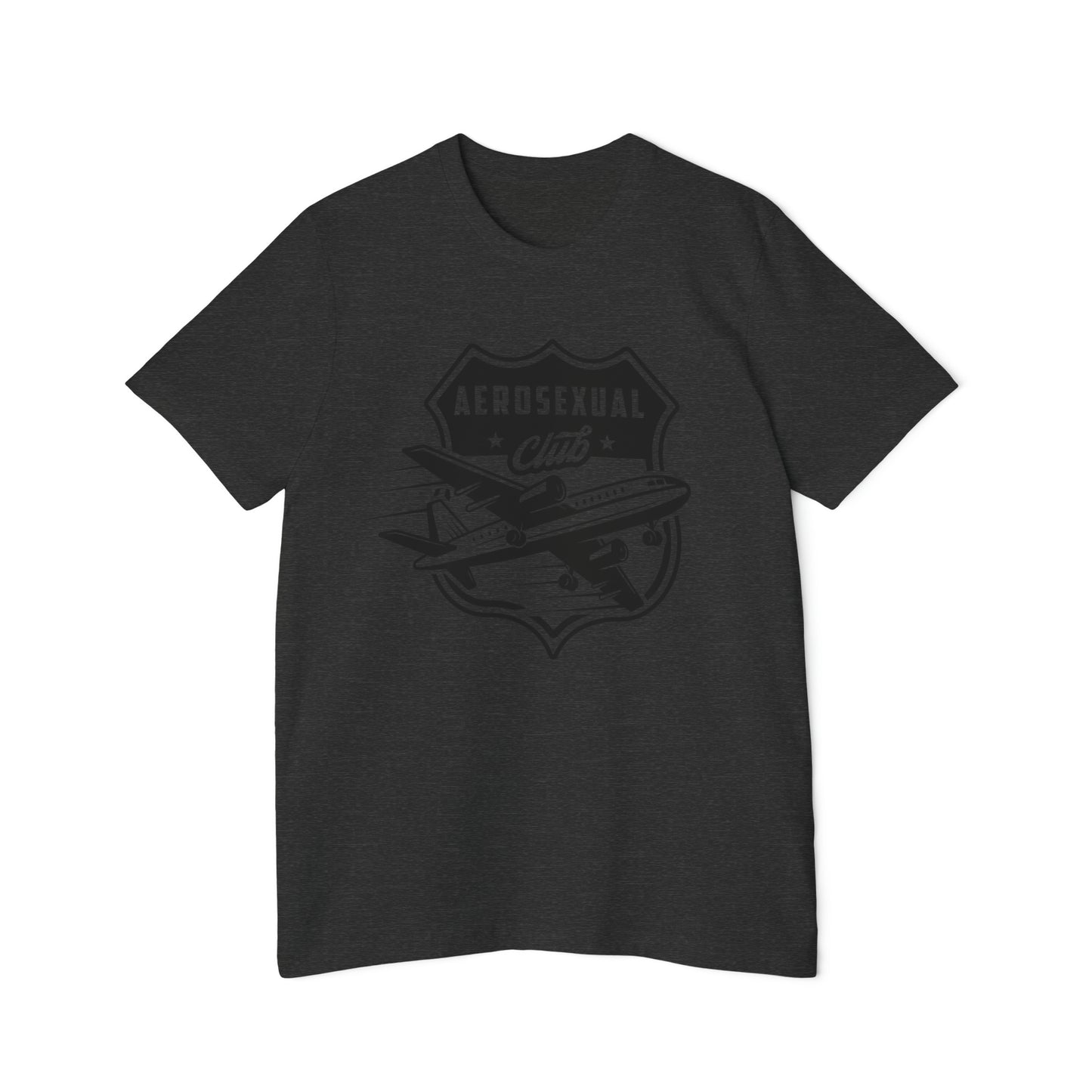 Aerosexual Club USA-Made Unisex Short-Sleeve Jersey T-Shirt