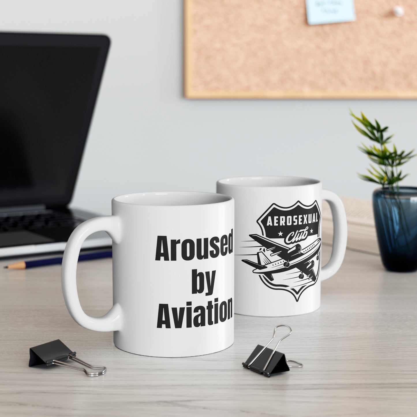 Aerosexual Club Coffee Cup, 11oz