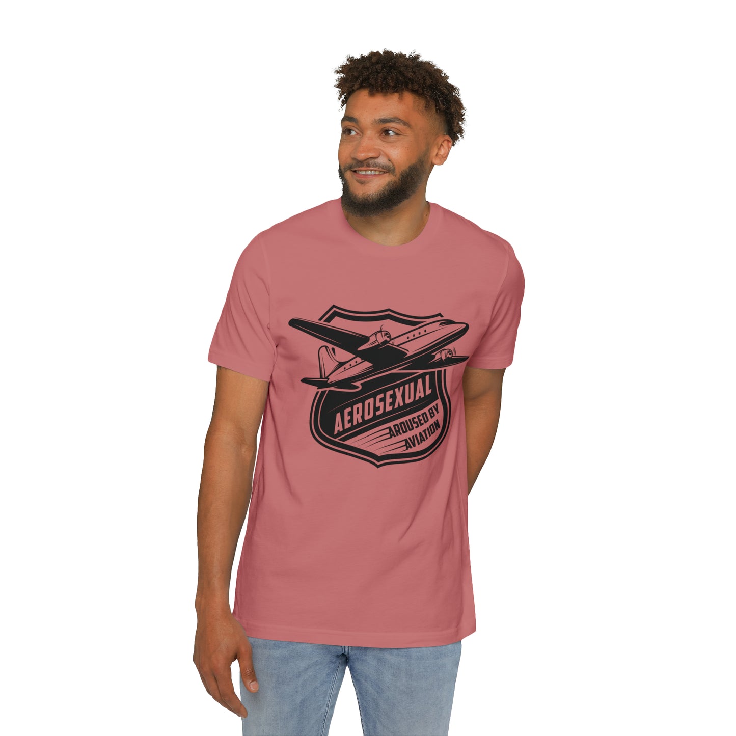 Aerosexual USA-Made Unisex Short-Sleeve Jersey T-Shirt