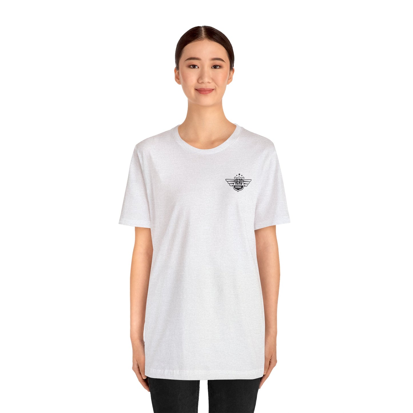 Aerosexual Unisex Jersey Short Sleeve Tee Reese’s Design