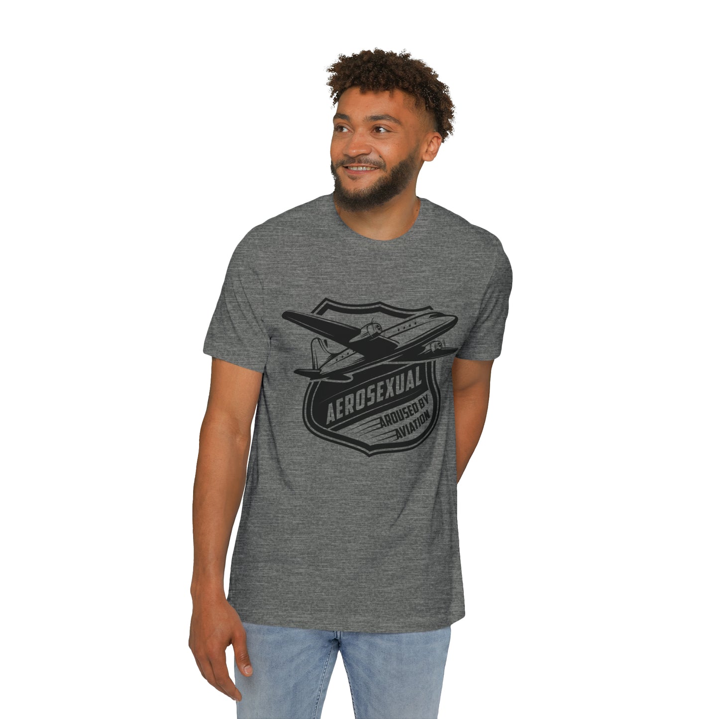 Aerosexual USA-Made Unisex Short-Sleeve Jersey T-Shirt