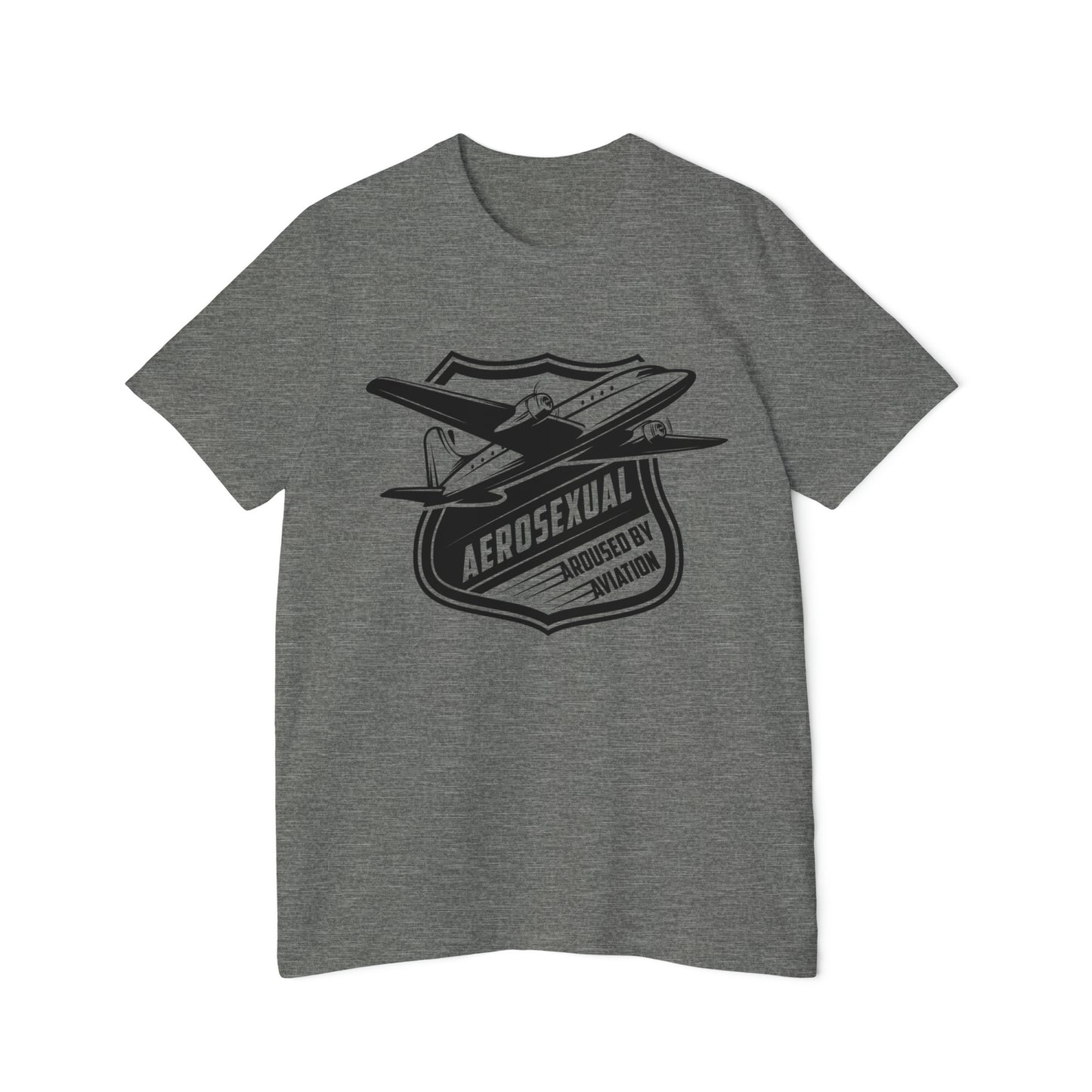 Aerosexual USA-Made Unisex Short-Sleeve Jersey T-Shirt