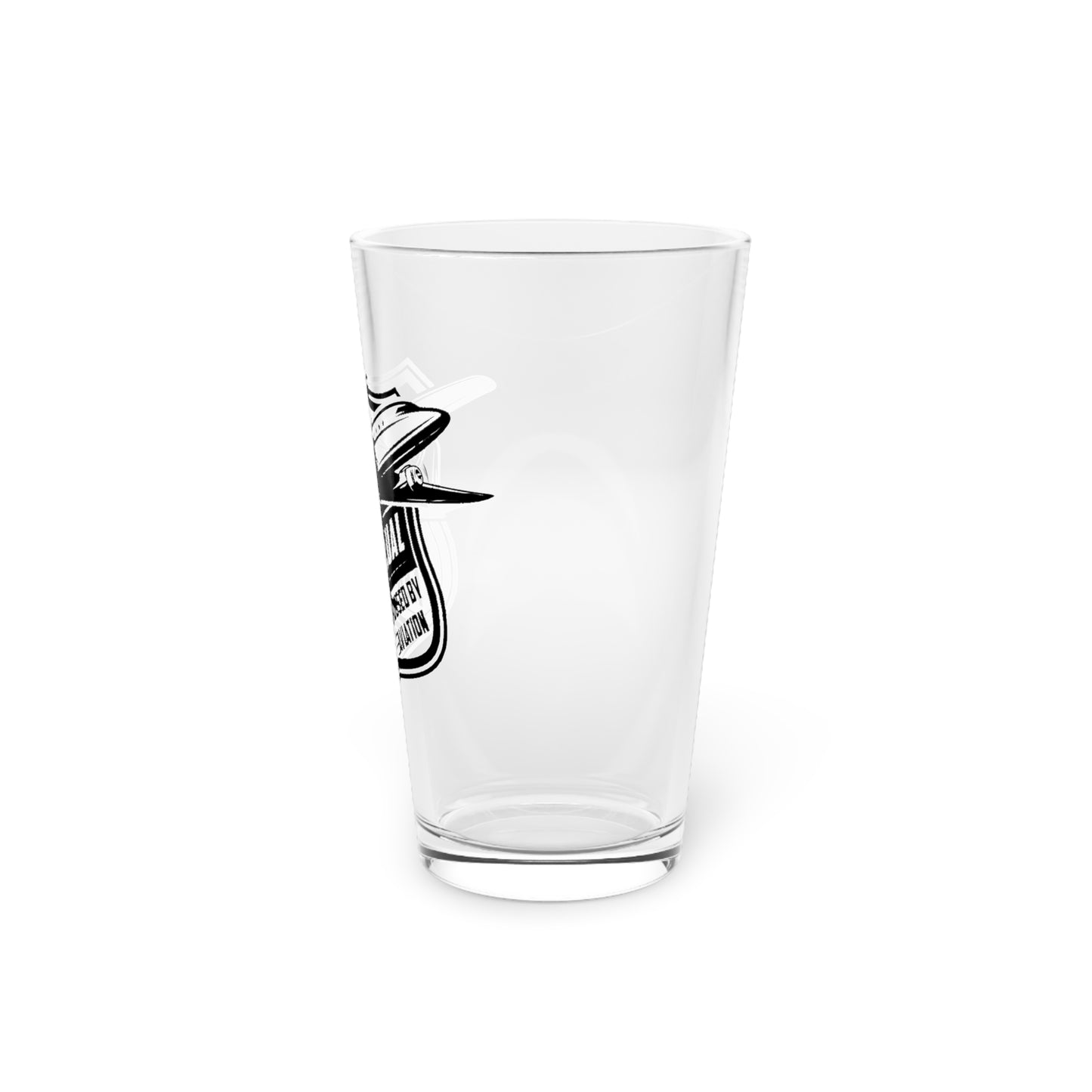 Aerosexual Pint Glass, 16oz