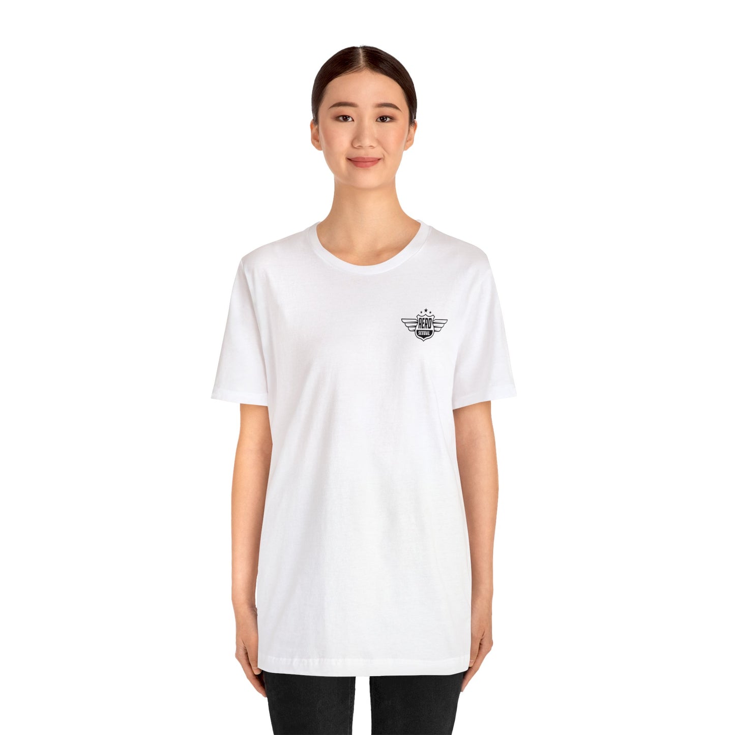 Aerosexual Unisex Jersey Short Sleeve Tee Reese’s Design