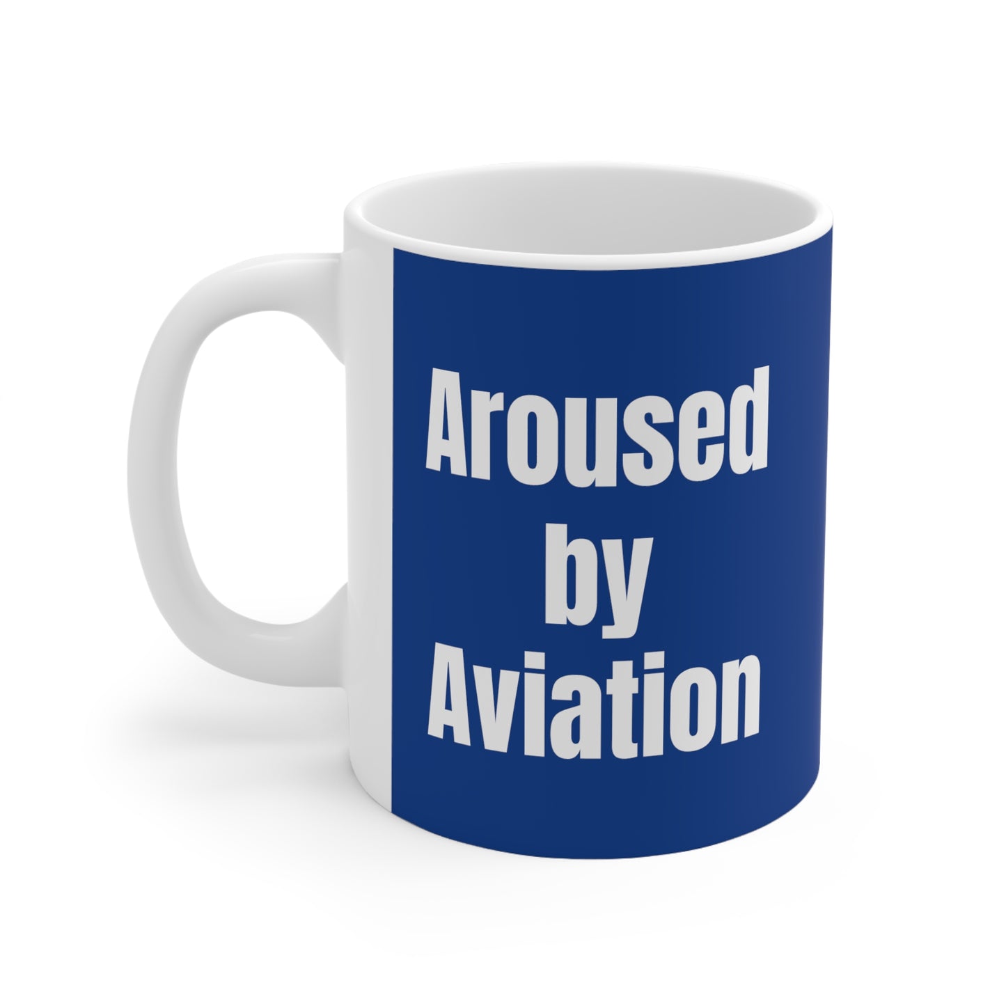 Aerosexual Club Coffee Cup Dark Blue, 11oz