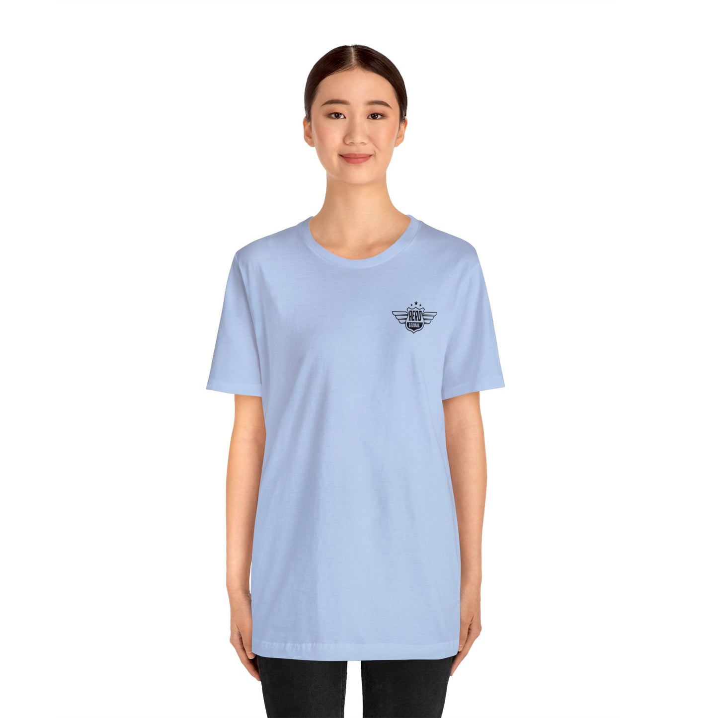 Aerosexual Unisex Jersey Short Sleeve Tee Reese’s Design
