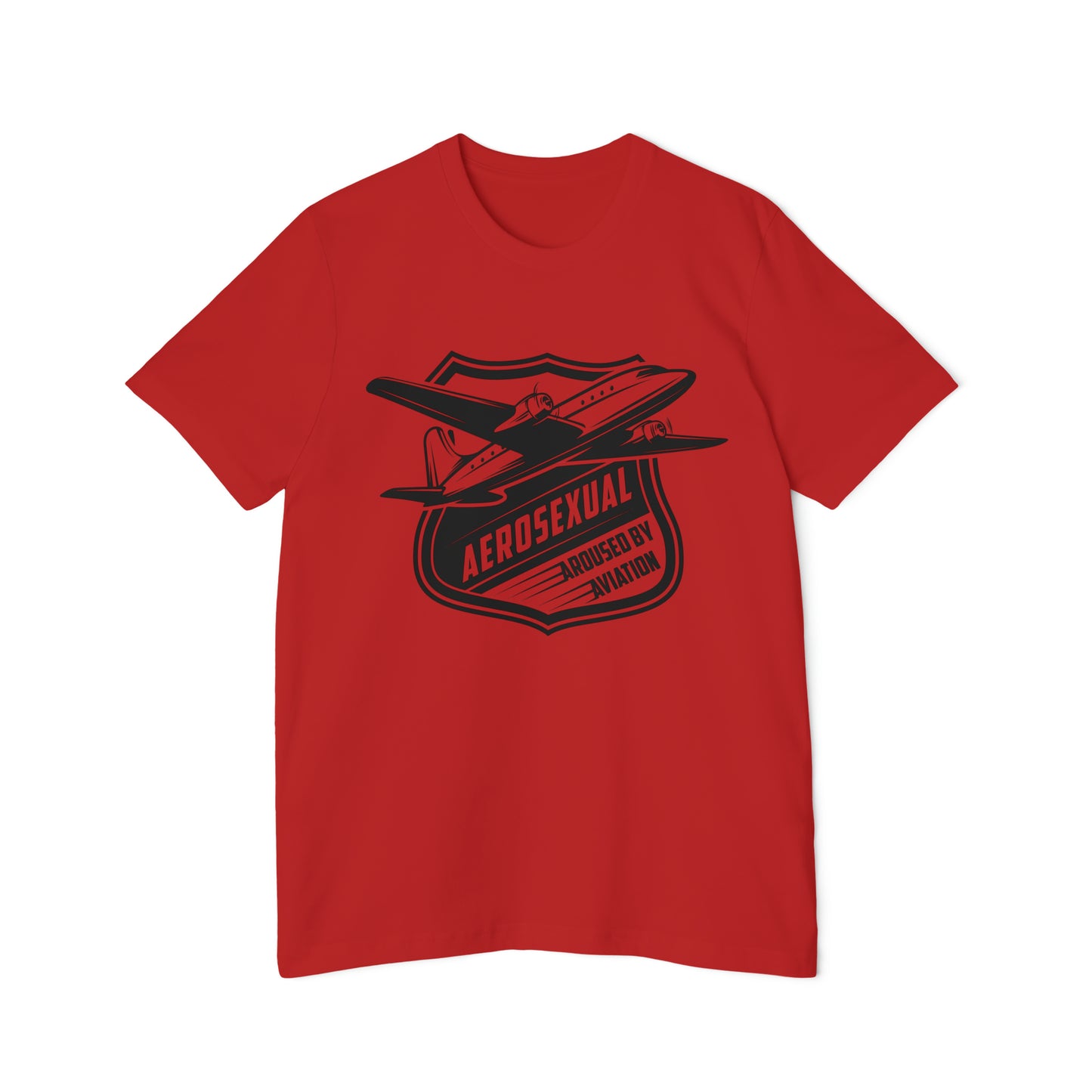 Aerosexual USA-Made Unisex Short-Sleeve Jersey T-Shirt