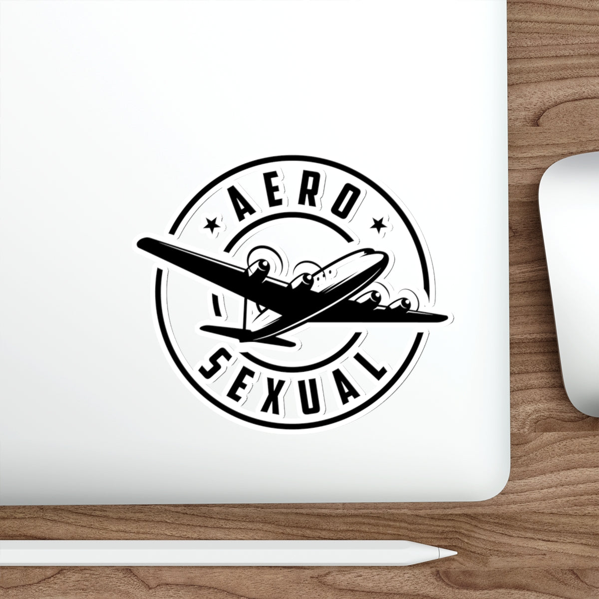 Aerosexual Die-Cut Sticker
