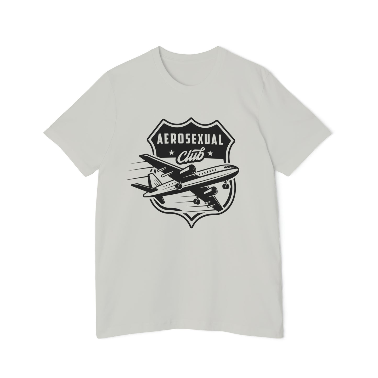 Aerosexual Club USA-Made Unisex Short-Sleeve Jersey T-Shirt