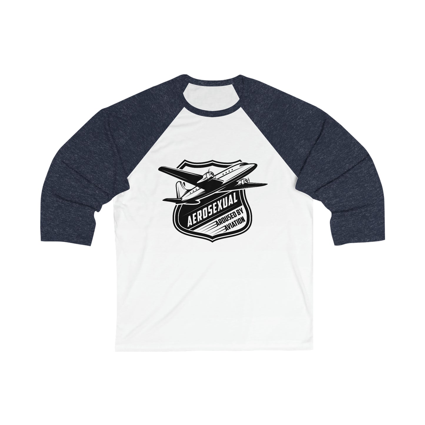 Aerosexual Women's Baseball Tee