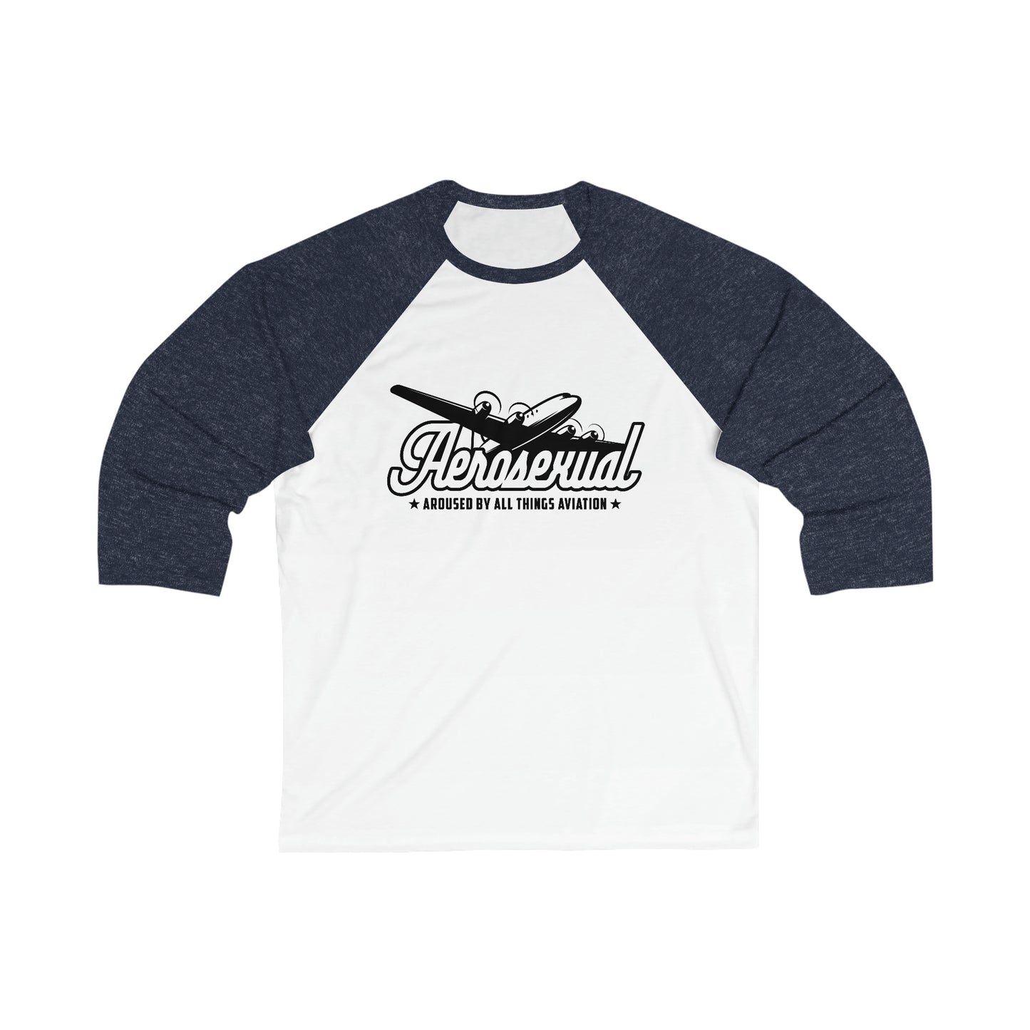 Aerosexual Women's Baseball Tee