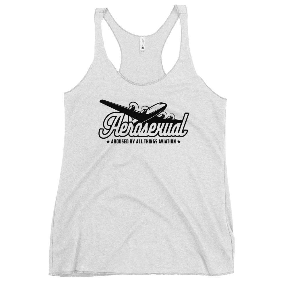 Aerosexual Soft Women's Racerback Tank