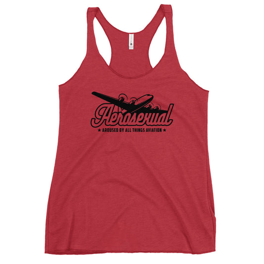 Aerosexual Soft Women's Racerback Tank