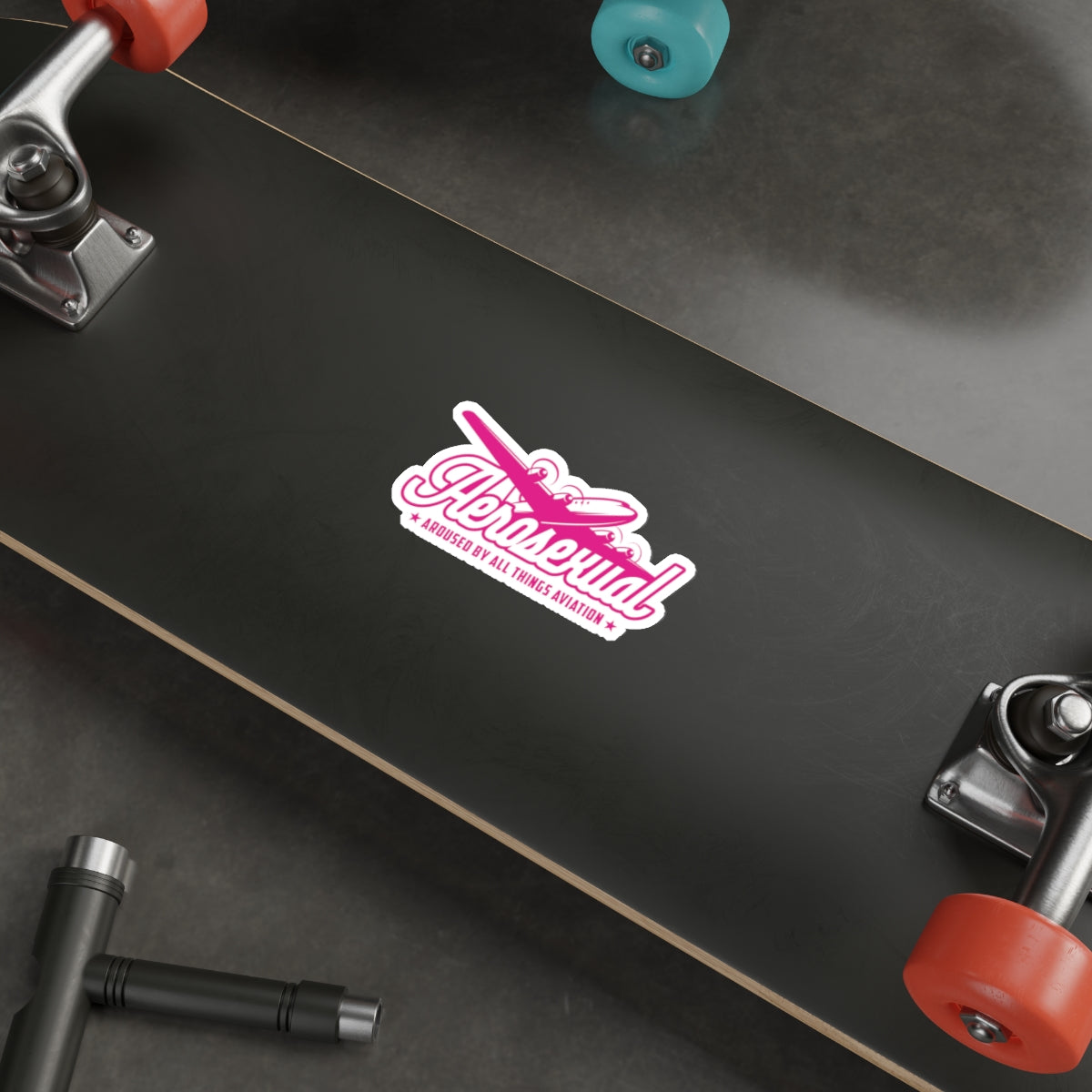 Aerosexul Die-Cut Sticker Bright Pink