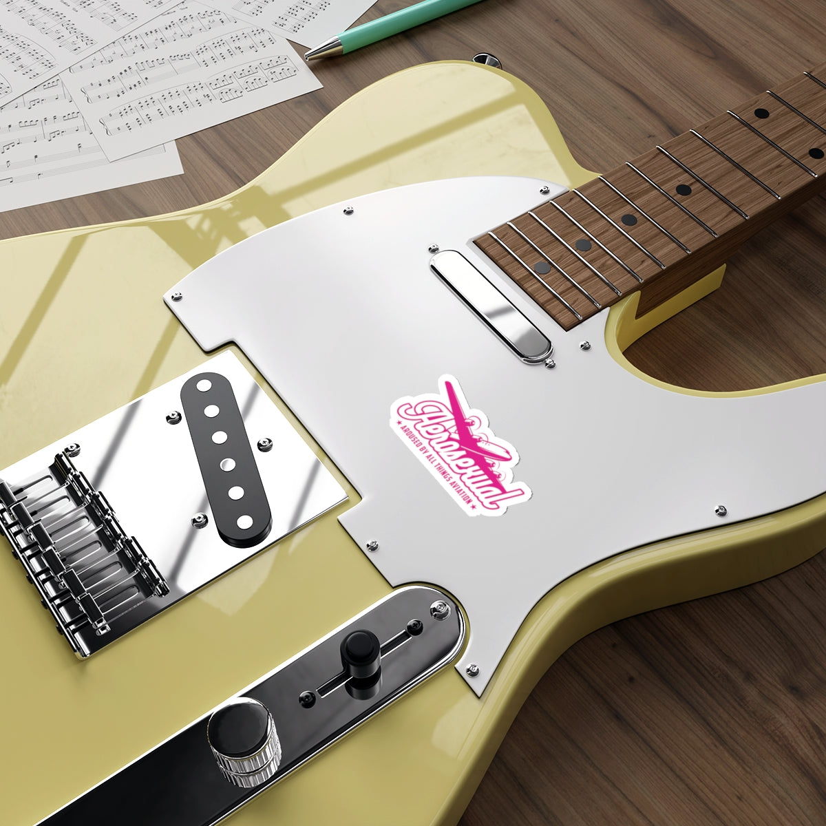 Aerosexul Die-Cut Sticker Bright Pink