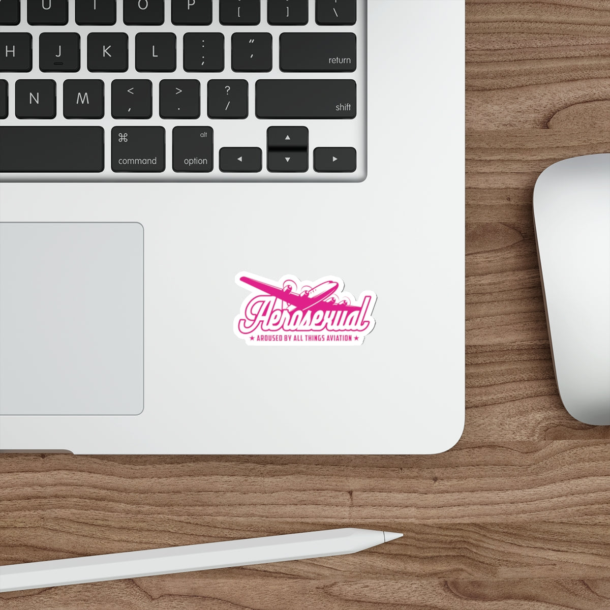 Aerosexul Die-Cut Sticker Bright Pink