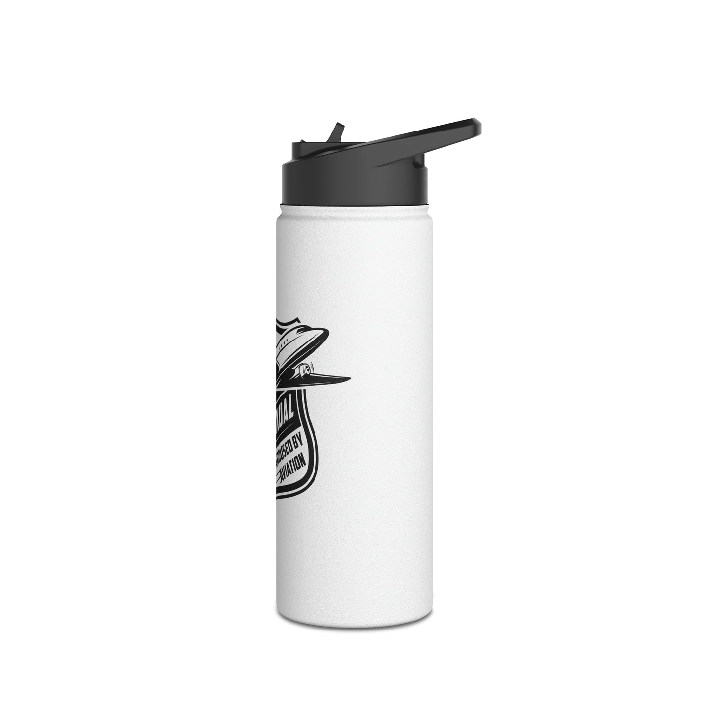 Aerosexual Stainless Steel Water Bottle, Standard Lid