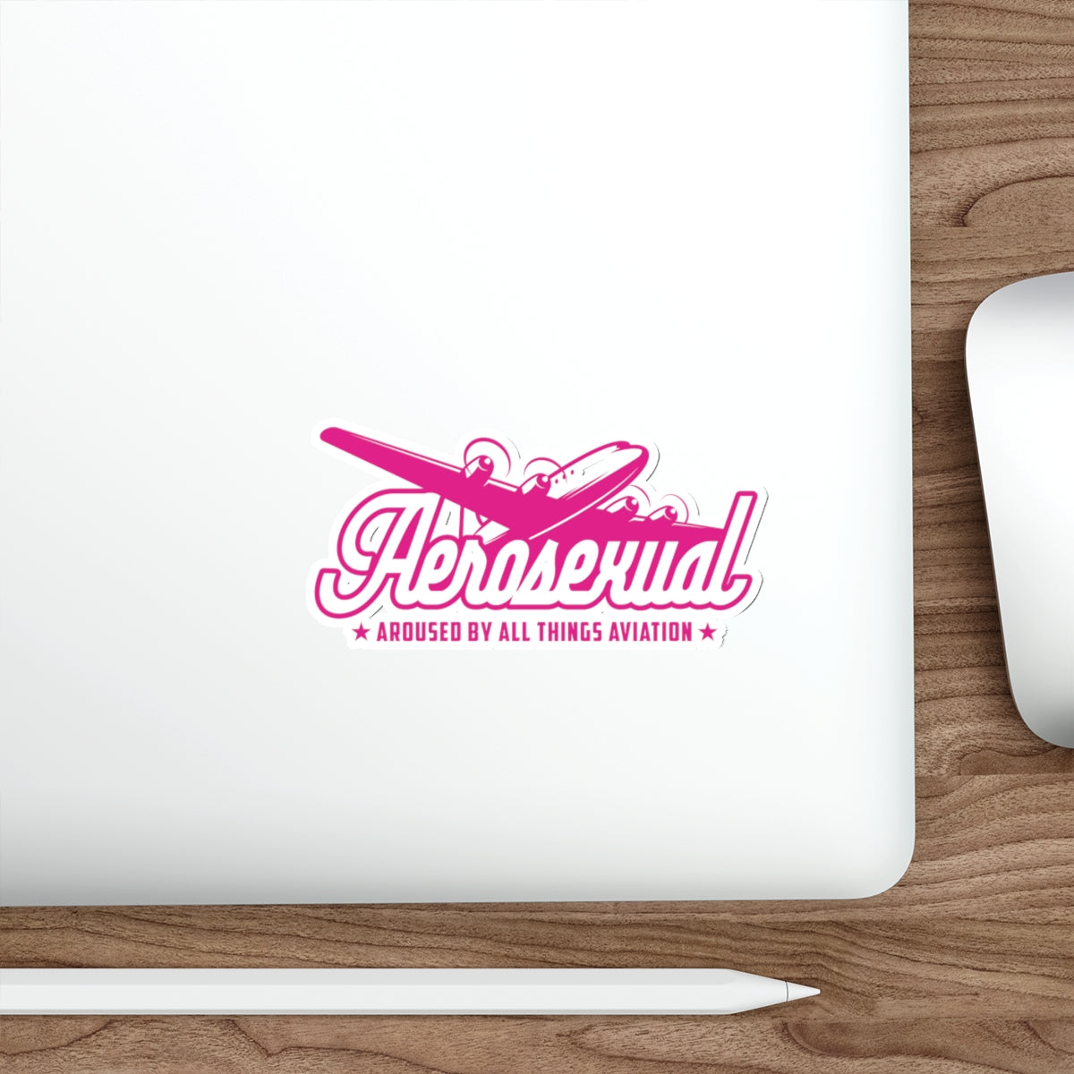 Aerosexul Die-Cut Sticker Bright Pink