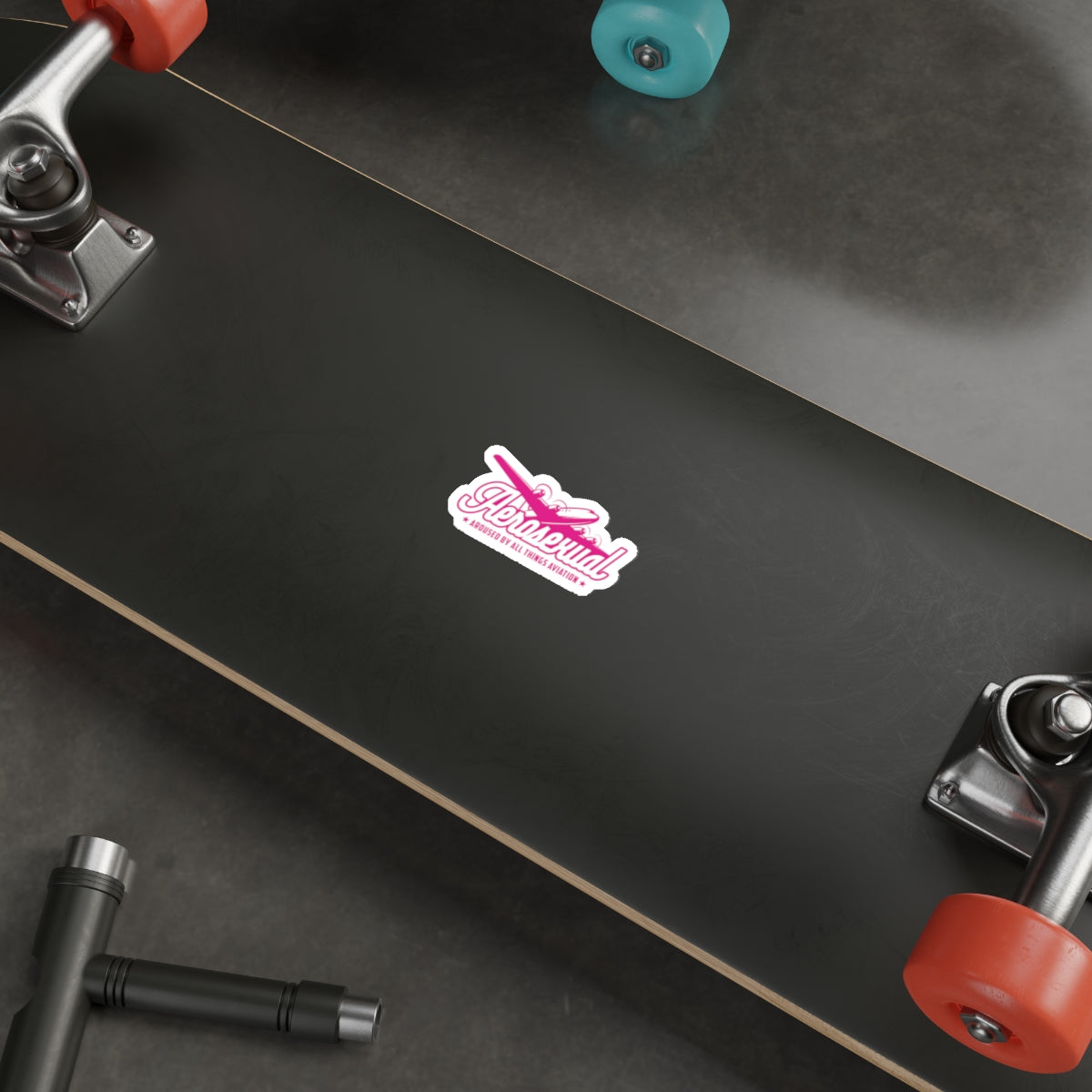 Aerosexul Die-Cut Sticker Bright Pink
