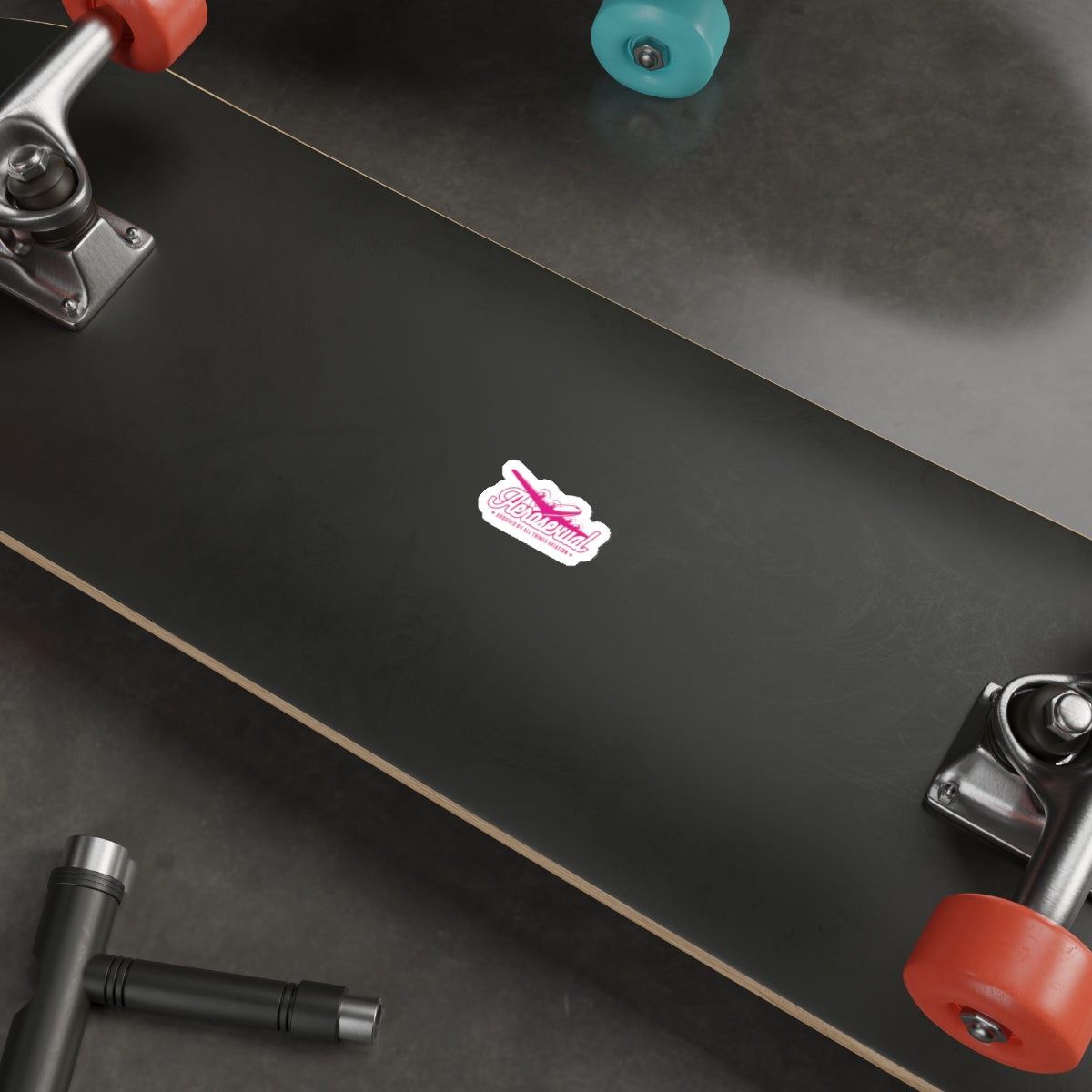 Aerosexul Die-Cut Sticker Bright Pink