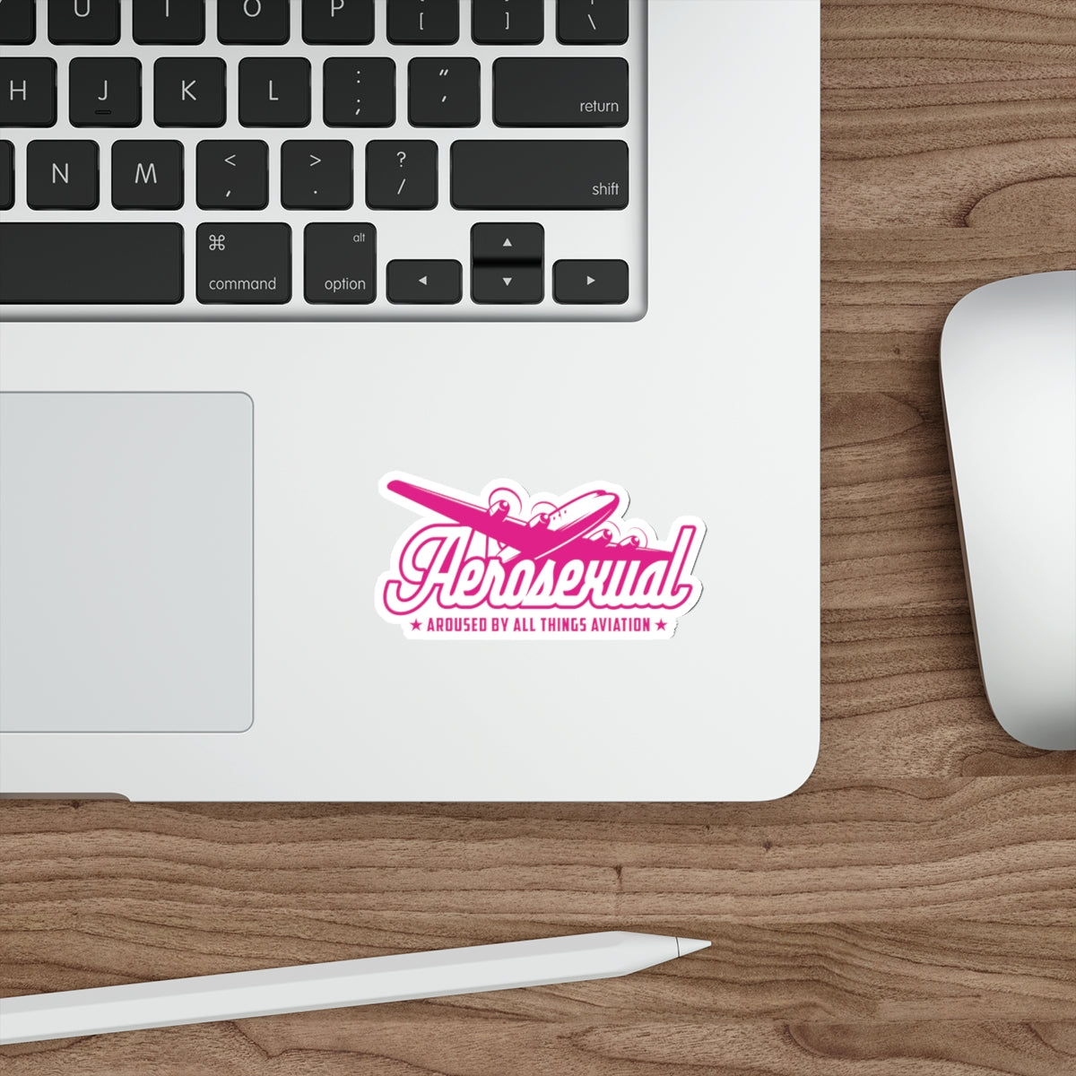 Aerosexul Die-Cut Sticker Bright Pink